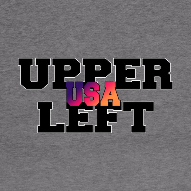 UPPER LEFT USA by karimydesign